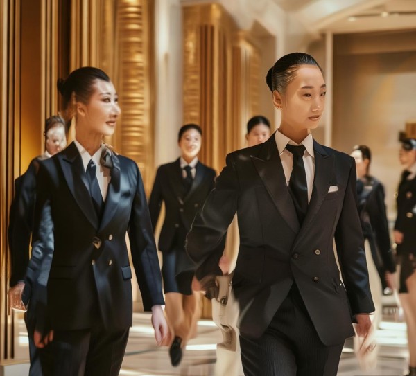 贵酒店的礼仪操核心服务